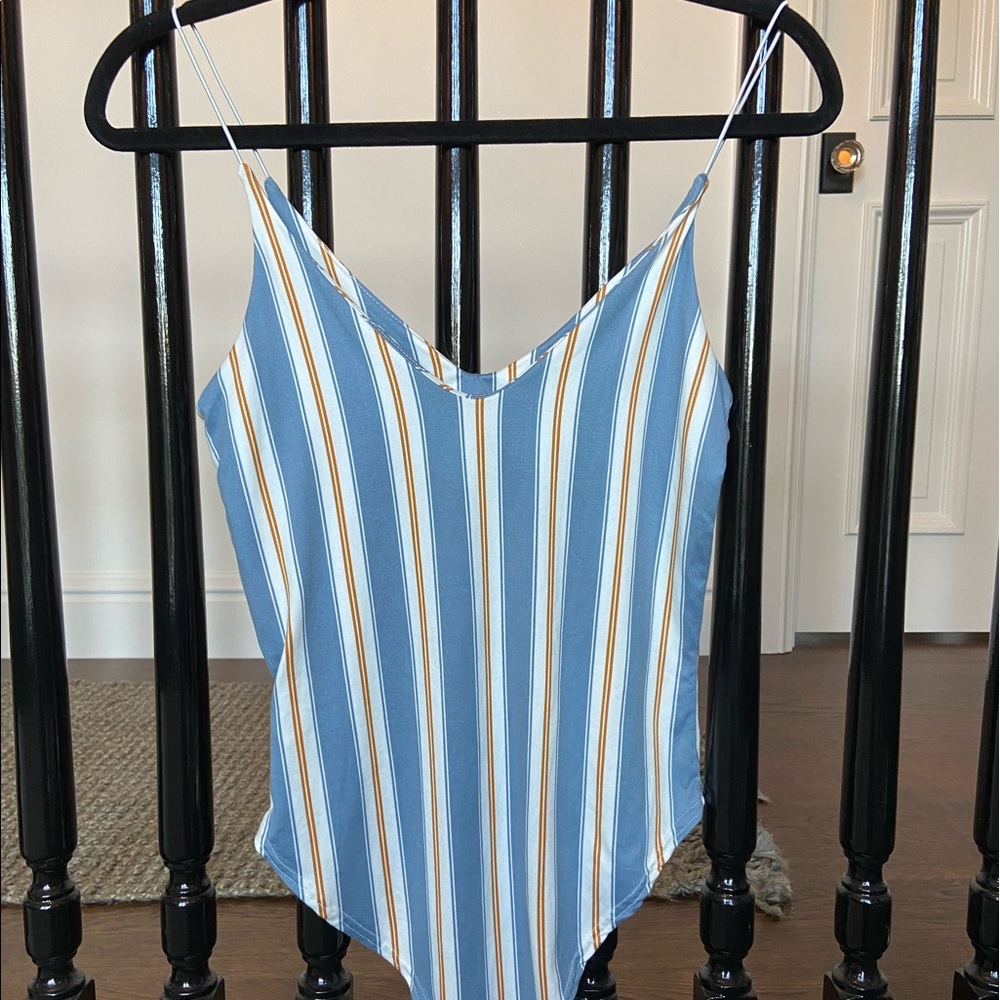 Striped Bodysuit